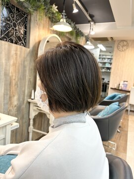 ブレス ヘアアンドスパ 湘南台(bless hair spa) 丸みボブ3