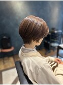 春にぴったりエレガントショート