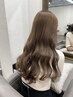 【6月平日限定コラーゲンパックプレゼント】カットカラー＋髪質改善UPTOGLOSS