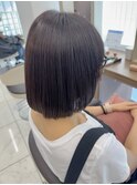 くせ毛対策！ミディアムストレート