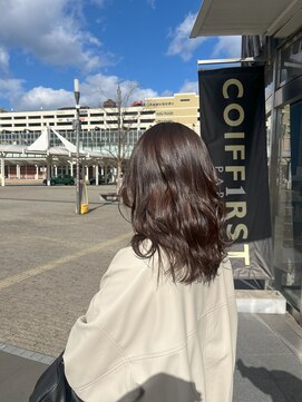 コワファースト 大分(COIFF1RST) アッシュブラウンカラー