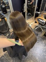 オーロ(ORO) 髪質改善/透明感カラー/アルカリ酸熱トリートメント/縮毛矯正