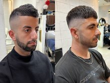 グラッドバーバードットエビス 恵比寿(GLAD BARBER. EBISU)の雰囲気（ONOFF万能スタイル[恵比寿/理容室/バーバー/メンズカット]）