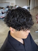 サロン(SALON)&nbsp;大人黒髪×シャドウパーマ　　◇スタイリスト吉見◇