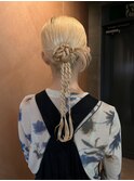 ヘアアレンジ/ネジネジカチモリ