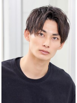 グレートギンザ(GREAT GINZA) ショートセンターパート ツーブロック