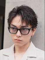 フィフス トウキョウ (fifth TOKYO) 渋谷フェザーパーマニュアンスパーマメンズカットセンターパート