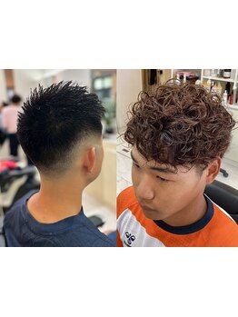 男の身だしなみ、ここでキマる！ライフスタイルに合わせた提案◇フェードスタイルもお任せください。