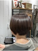 金町美容室　グラデーションカラーでつくる立体感ボブ