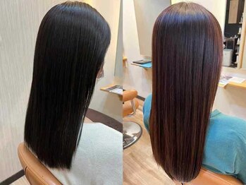 トランクゥイル(TranQuil)の写真/【しなやかで扱いやすい髪に】TranQuilオリジナルメニュー 【髪質改善】縮毛矯正を是非試してみて♪