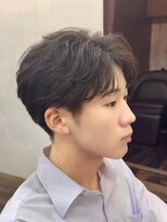 美容室チック 大島店(chic)&nbsp;毛流れセンターパート/メンズカット/ニュアンスパーマ