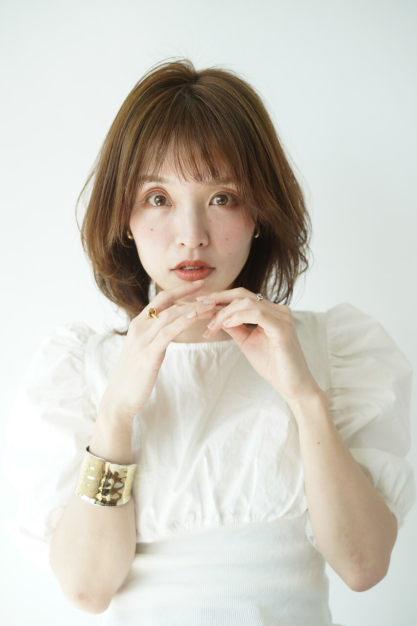 【4月・平日限定】毎日きれいが続く♪ 似合わせカット+ツヤ髪カラー+TR\9350