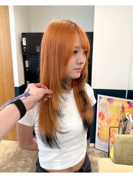 ヘアーブレイス(hair brace) 千葉駅/着物ヘア/大人ガーリー/ダークアッシュ/似合わせカット