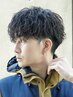 メンズカット+シャドウパーマ￥16800［渋谷/渋谷駅/MEN'S］