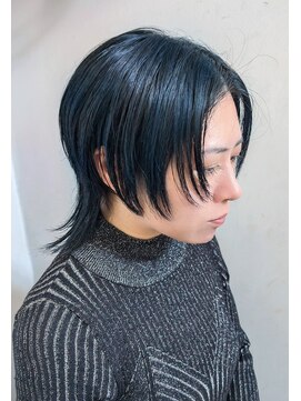 セブンフィズ(SEVEN fizz) 透明感UP！色落ちも綺麗なブルーブラック　ウルフ