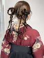 ムーン バイ ケンジ(moon by KENJE)&nbsp;成人式・卒業式など、お着物に合わせたヘアセットも得意です◎