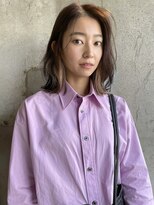 モンルル プル(mon loulou + plus) インナーカラー、ハイライトカラー、デザインカラー