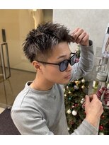 ジーナ オム 札幌(Zina Homme) スパイキーショート*メンズカット*Zina Homme札幌
