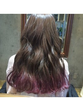 サロンドミルク 原宿(salon de MiLK) 【サロンドミルク原宿】アクセサリーカラー×グレープパープル