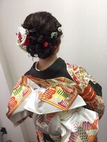 ロカット サロン(Roquat Salon) 成人式振袖ヘアセットアレンジ【ヘアアレンジ 立川/立川南口】