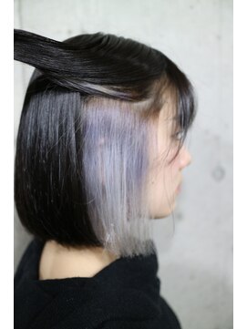 サロンドミルク 原宿(salon de MiLK) インナーホワイトシルバー