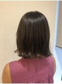 切りっぱなしボブ☆銀座美容室