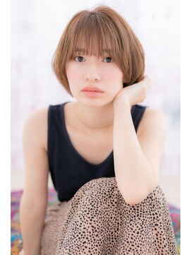 ヘアアンドビューティー ミック(Hair & Beauty miq) 伸ばしかけにも◎ナチュラルかわいい丸みショート