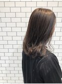 △トーンダウンにおすすめ◎アクアベージュ×ふんわりミディ△