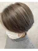 ハイライトカラー☆グレージュ