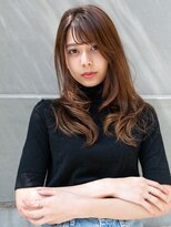 ディフィーアトリエ(defi atelier)&nbsp;大人の愛されナチュラルワンカールロング/グレージュカラー