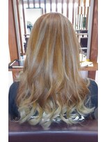 ラスティー(hair collection Rusty) バレイヤージュカラー