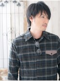 ≪mod's men≫ラフな動きで大人無造作ロングウルフJ
