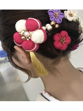 サロンドパール(Salon de Pearl) ショートスタイルアップアレンジ