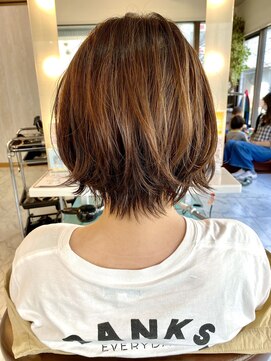 トモズヘアデザイン(Tomo's Hair Design) 【tomos】キュートショートボブ