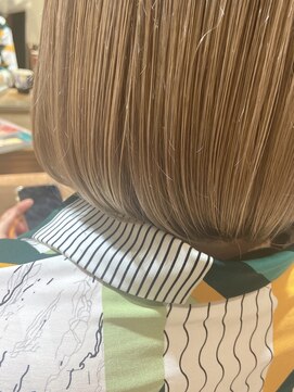 エイト 溝の口店(EIGHT) 【EIGHT溝の口】お客様スタイル_ミルクティーベージュ