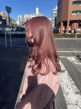 ミニム ヘアー(minim hair) 【minim×高橋】透明感ピンクベージュ