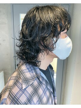 エンシー(ENCI) マッシュウルフ/くせ毛風パーマ