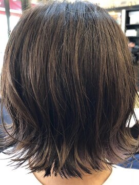 シャンプーボーイアネックス(SHAMPOO BOY Annex) 外ハネスタイル