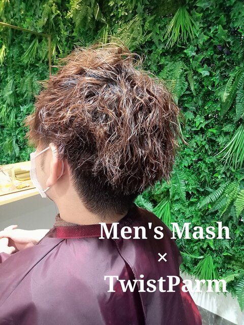 Men's マッシュ×ツイストパーマ