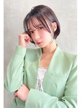 エイミー(Aimee) Aimee 町田 ショートボブ×ナチュラルブラウン