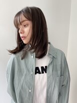 メゾン(Maison) 【Maison】レイヤーをたっぷり入れたロングボブ