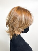 バブルス 上福岡店(BUBBLES)&nbsp;動きのあるウルフカット