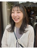 コレット ヘアー 大通(Colette hair)&nbsp;エアリーで柔らか olive color .*。