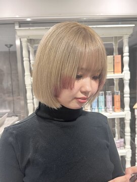 クレビア 名古屋(CreBiA) ブロンド タッセル ピンク