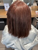 リー 京橋(Lee)&nbsp;今里☆ボブにしてピンクベージュ☆