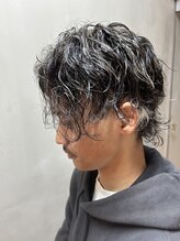 コックス(COX) メンズツイストスパイラルパーマ＋ハイライトカラー