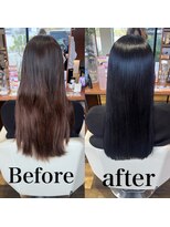サラビューティーサイト 志免店(SARA Beauty Sight)&nbsp;【あんstyle】20代30代 髪質改善＆艶髪ブルーブラック