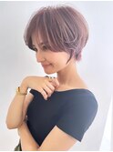 ショートボブ髪型20代30代40代50代前髪あり前髪なし面長丸顔小林