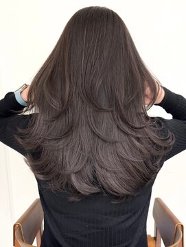 ネイロ バイ ジルブラン 葛西(NeiRo by JIL BLAN) ショートボブグレージュハイライトレイヤーカット髪質改善