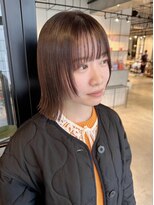 ラヴィズム 松崎店(LUVISM)&nbsp;ダブルカラー/ミニボブ/切りっぱなし東区松崎